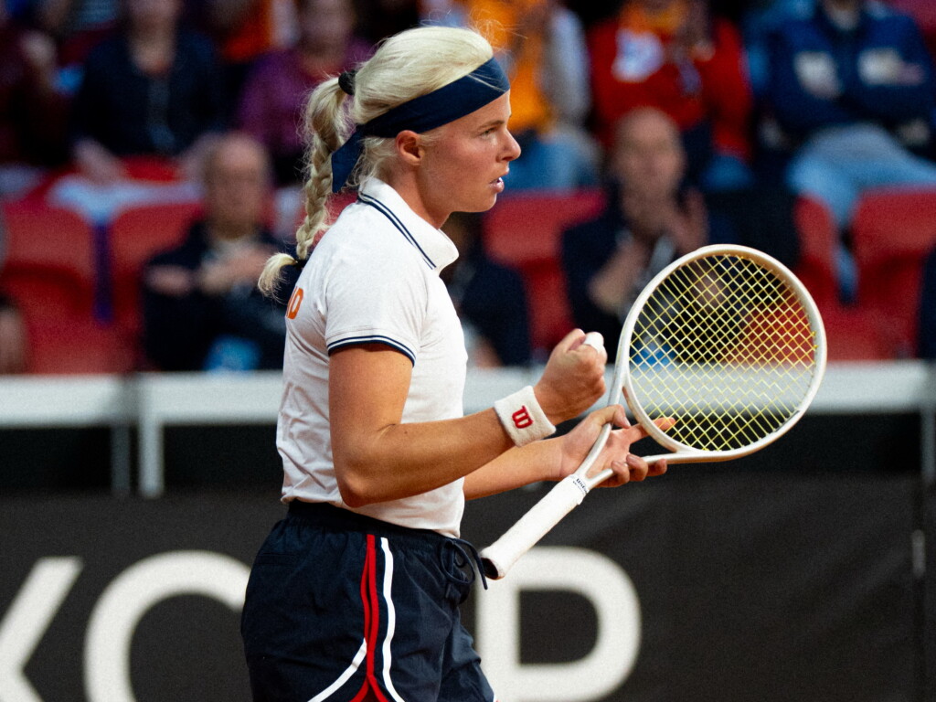 Vedder in New York tegenover voormalig US Openkampioene 